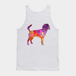 Beagle Harrier in watercolor Tank Top